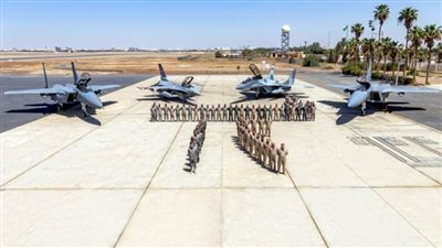  ختام فعاليات التدريب الجوي المصري السعودي المشترك 