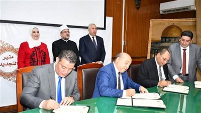 الزراعة توقع بروتوكول لتوزيع رؤس ماشية عالية الإنتاجية على المربين