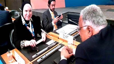 وزيرة الصناعة: حريصون على التوصل لنتائج تسهم في تعزيز الأمن الغذائي العالمي وتوفير اللقاحات والأدوية والمستلزمات الطبية (صور)