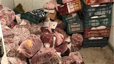 ضبط 5,5 طن لحوم ودواجن فاسدة بالقاهرة  