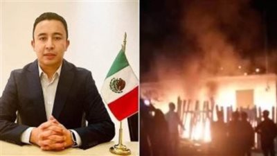 سكان قرية مكسيكية يحرقون مستشار سياسى بـ