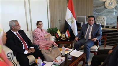 د. خالد عبد الغفار يبحث آليات التعاون العلمى مع كولومبيا (صور)