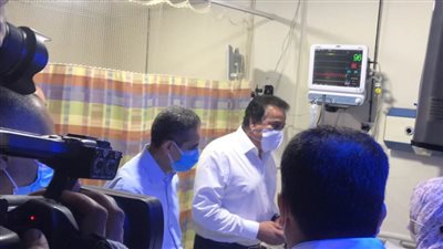 وزير الصحة يتفقد مستشفي زفتي العام خلال جولته في الغربية 