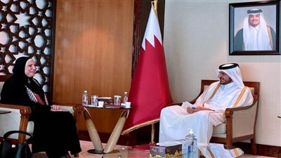 وزيرة التجارة تلتقي نظيرها القطري لبحث سبل تنمية وتطوير علاقات التعاون الاقتصادي المشترك