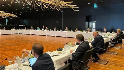 سامح شكري يجتمع بوزراء خارجية دول الاتحاد الأوروبي 