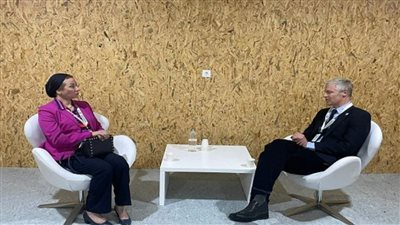 وزيرة البيئة: نتطلع لتعاون مثمر مع الجانب البريطاني فيما يخص مبادرة الزراعة والتكيف