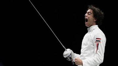 محمد السيد يتوج بذهبية السلاح في ألعاب البحر المتوسط