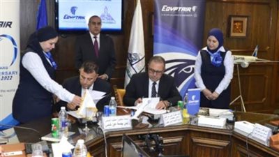 بروتوكول بين الطيران وجامعة عين شمس في البحث العلمي