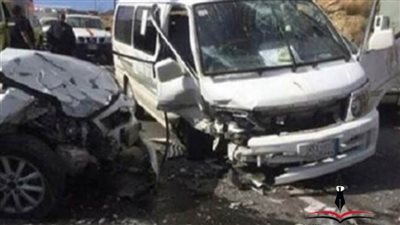 إصابة 3 أشخاص في حادث تصادم بالبحيرة