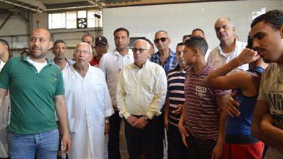 مجزر بورسعيد يواصل استقبال ذبائح عيد الأضحى المبارك