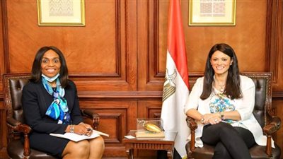 وزيرة التعاون الدولي تلتقي نائب رئيس البنك الإفريقي للتصدير والاستيراد (صور)