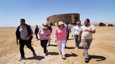 وزيرة البيئة تزور محمية نبق بشرم الشيخ لدعم الاستثمار ومشاركة القطاع الخاص (صور)