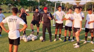 منتخب الناشئين يواجه نظيره السعودى وديًا استعدادًا لكأس العرب
