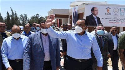 رئيس الوزراء يتفقد مشروع إنشاء مجمع الخدمات الحكومية ومركز تنمية وصحة الأسرة والمجمع الزراعي ومركز الشباب بكفر داود (صور)
