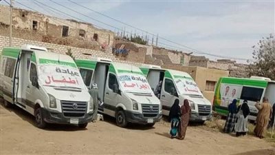 الصحة تطلق 58 قافلة طبية مجانية بمحافظات الجمهورية طوال 10 أيام