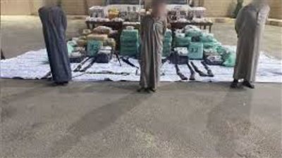 حرس الحدود يضبط طائرة بدون طيار ومواد مخدرة وإحباط هجرة غير شرعية