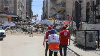 الهلال الأحمر المصري يستعد لإرسال دفعة مواد إغاثية وطبية إلى قطاع غزة