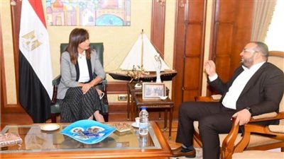 وزيرة الهجرة تستقبل الدكتورمحمد ثروت أحد أهم علماء «الأتوثانية» بالعالم 