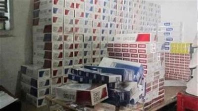 ضبط 600 عبوة سجائر بدون مستندات في حملة تموينية بالقليوبية