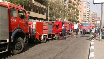 السيطرة على حريق اشتعل بكنيسة أبو سيفين في إمبابة