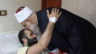 وكيل الأزهر يزور «منقذ الأطفال» في حريق كنيسة الجيزة