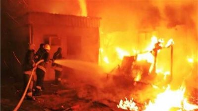 السيطرة على حريق في 3 منازل بقنا