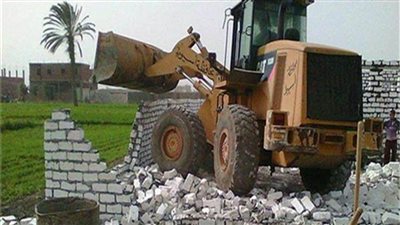 التنمية المحلية: إزالة 722 تعديا على الأراضى الزراعية بمساحة 24 ألف فدان