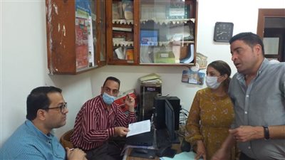 وكيل تعليم الغربية يتابع خطوات تنفيذ ميكنة العمل الإداري بديوان المديرية 