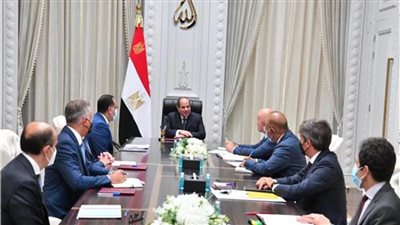 الرئيس السيسي يستقبل الرئيس التنفيذي لشركة إيني الإيطالية للبترول 