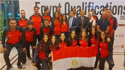 منتخب مصر يواجه إيران في افتتاح تصفيات كأس العالم للبادل 