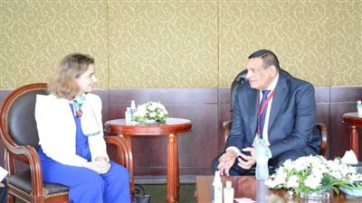 وزير التنمية المحلية يلتقي وزيرة التحول الرقمي المغربية ونظيريه في مدغشقر وإسواتيني ووفد منظمة المدن المحلية الإفريقية (صور)