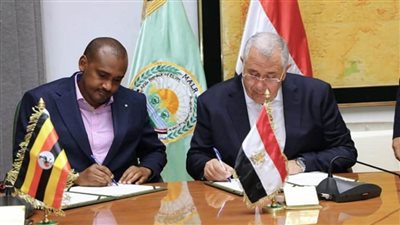 وزير الزراعة يستقبل نظيره الأوغندي لبحث سبل التعاون بين البلدين (صور)