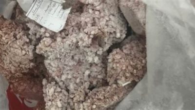 ضبط 2 طن لحوم ودواجن فاسدة داخل مصنع فى الجيزة