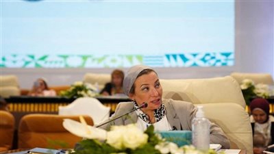 وزيرة البيئة تشارك في جلسة المائدة المستديرة للمؤسسات الخيرية خلال منتدى مصر للتعاون الدولي والتمويل الإنمائي (صور)