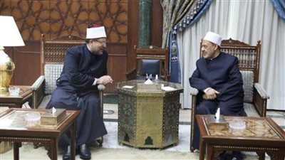الإمام الأكبر يستقبل وزير الأوقاف بمشيخة الأزهر