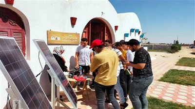 جامعة الدلتا التكنولوجية تنظم تدريبات عملية لطلابها لتأهيلهم لسوق العمل (صور)