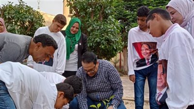 وكيل تعليم الغربية.. يشهد تفعيل المبادرة الرئاسية 