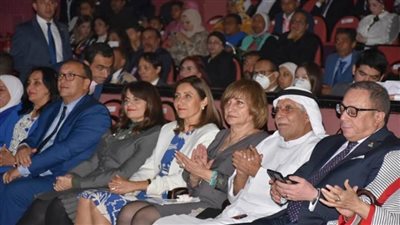 وزيرة الهجرة تشارك في فعاليات ملتقى أولادنا لفنون ذوي القدرات الخاصة (صور)