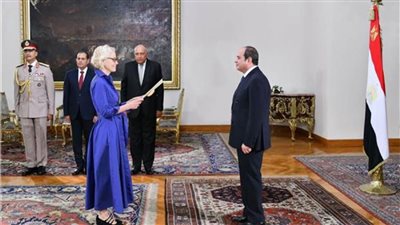 الرئيس السيسي يتسلم أوراق اعتماد 13 سفيراً جديداً| صور 