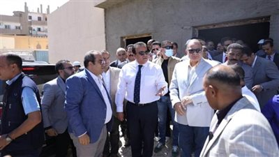  بتكلفة إنشائية 266 مليون جنيه.. وزير الصحة يتفقد مشروع إنشاء مستشفى منفلوط النموذجي (صور)