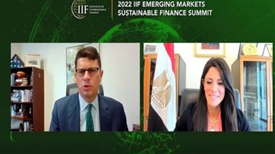 وزيرة التعاون الدولي تُشارك في قمة معهد التمويل الدولي للأسواق الناشئة والتمويل المستدام 2022