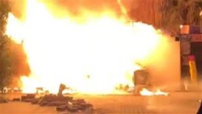 اندلاع حريق فى مخلفات زراعية بسطح منزل في قنا