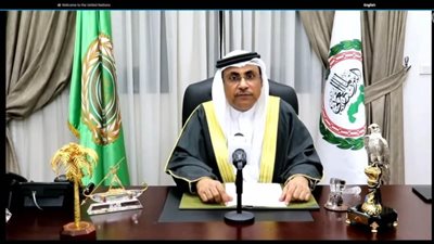 رئيس البرلمان العربي يدعو لنشر ثقافة السلام والتعايش بين شعوب العالم