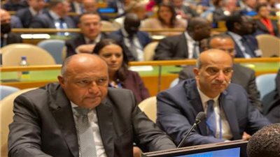 «شكري» يشارك فى الجلسة الافتتاحية للجمعية العامة للأمم المتحدة ⁦