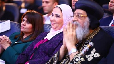 البابا تواضروس يكرّم وزيرة التضامن في احتفالية بنت الملك بـ الكاتدرائية المرقسية