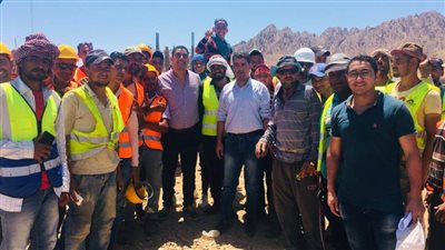 جولة تفقدية لقوى عاملة جنوب سيناء لمواقع العمل بشرم الشيخ استعداداً لقمة المناخ