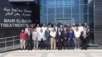 القوات المسلحة تنظم زيارة لسفير اليابان بالقاهرة إلى محطة معالجة مياه بحر البقر