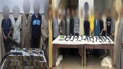 الأمن العام يضبط 23 عنصرا إجراميا بـ26 قطعة سلاح ومخدرات في أسيوط 