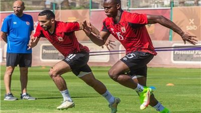 مران الأهلي| تدريبات بدنية وفنية مكثفة للاعبين ورباعي حراس المرمى 