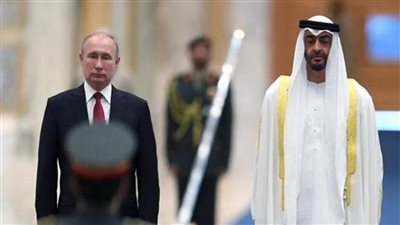 بدء مباحثات فلاديمير بوتين والشيخ محمد بن زايد في بطرسبورج 